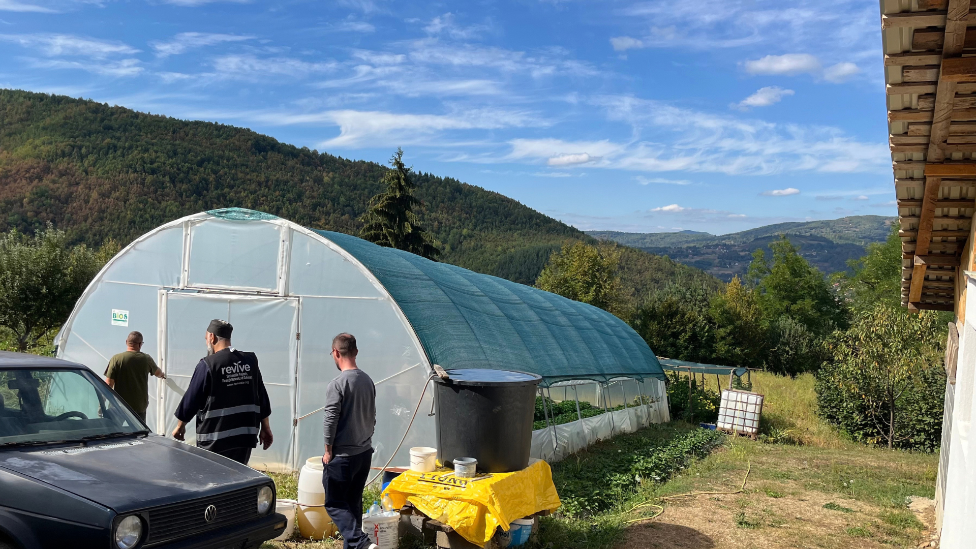 An Indoor Sustainable Farm in Bosnia